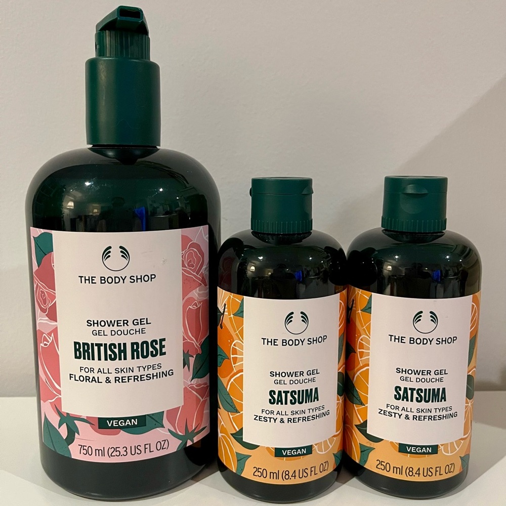 Body Shop bath bundle